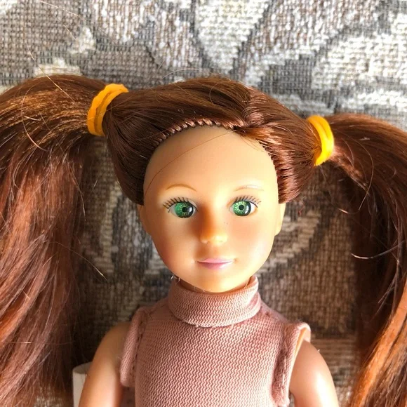 4/$20 Lori 6” Mini Doll Our Generation By Battat Green Eyes, Auburn Hair - Picture 2 of 6